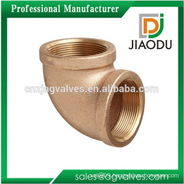 JD-1993 90 Degree 1/2 Inch Equal Elbow Original Female Brass Pipe Fitting